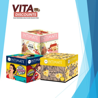 Intimate Unscented - Regular/Slim/Long Pantyliners (60's/100's)