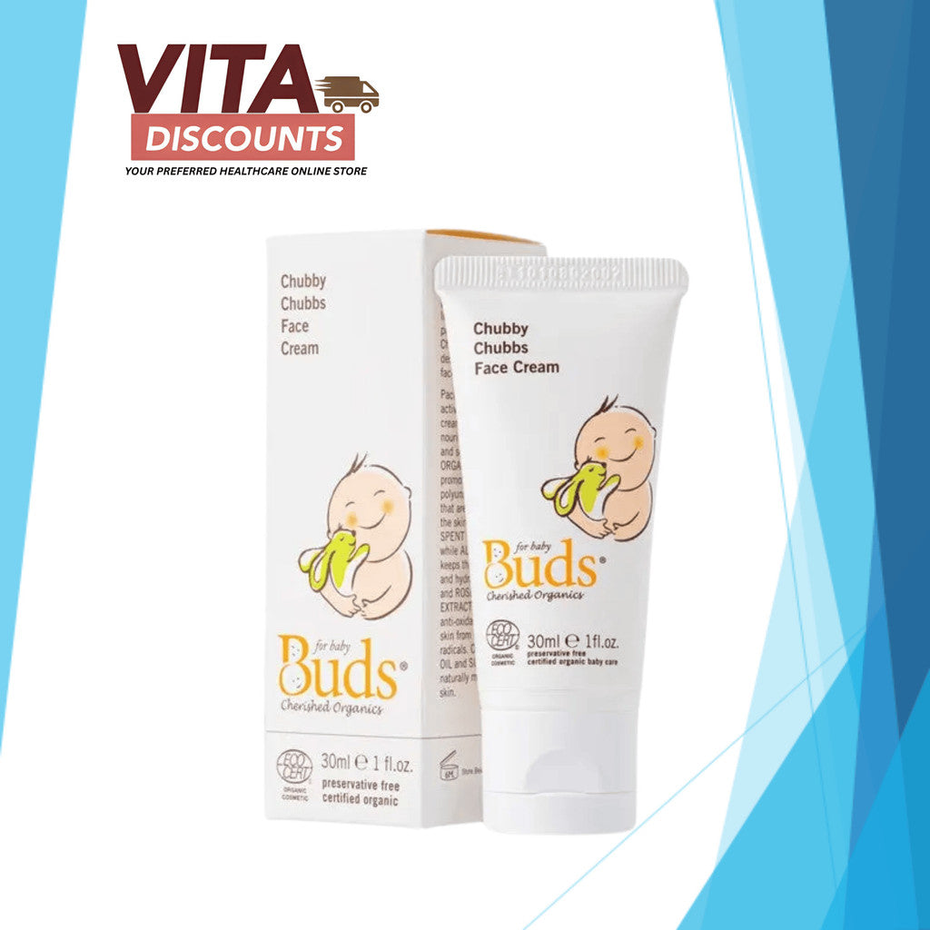 Buds Chubby Chubbs Face Cream (30ml) [Exp 03/2028]