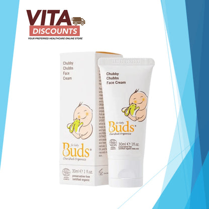 Buds Chubby Chubbs Face Cream (30ml) [Exp 03/2028]
