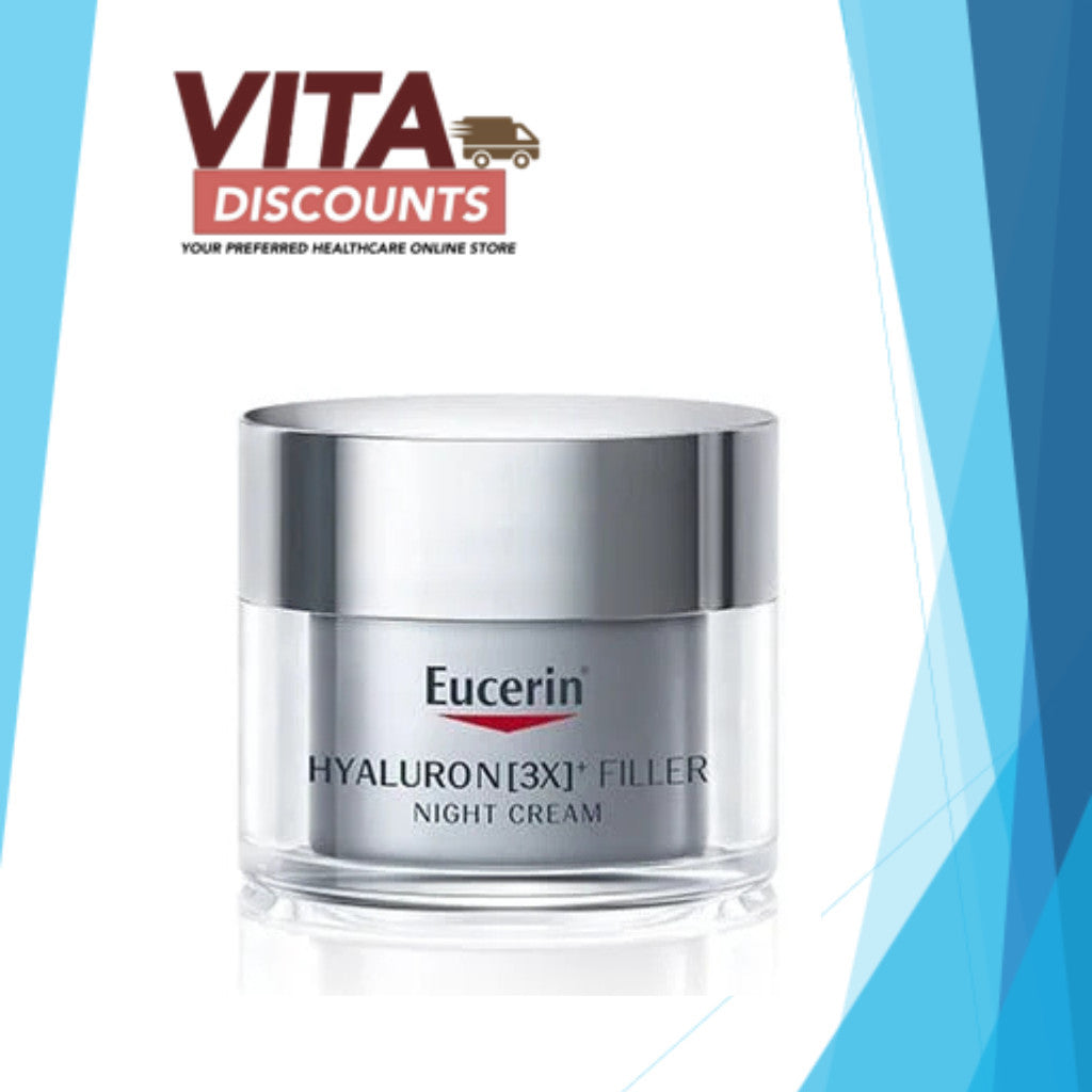 Eucerin Anti-Age Hyaluron 3X+Filler Night Cream (50ml) [Exp 06/2028]