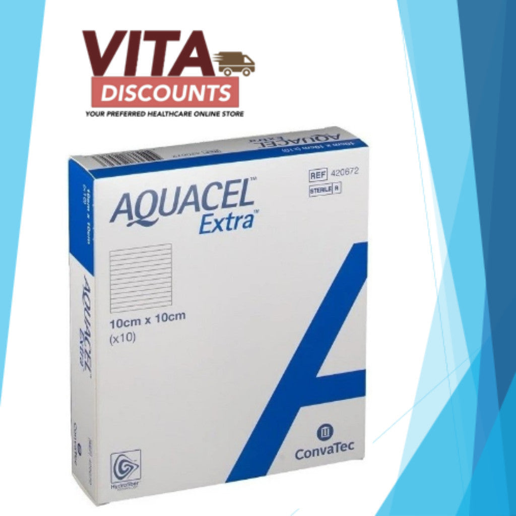 Convatec Aquacel Extra Without Ag+ (10 x 10cm x 10's) [Exp 10/2029] R420672