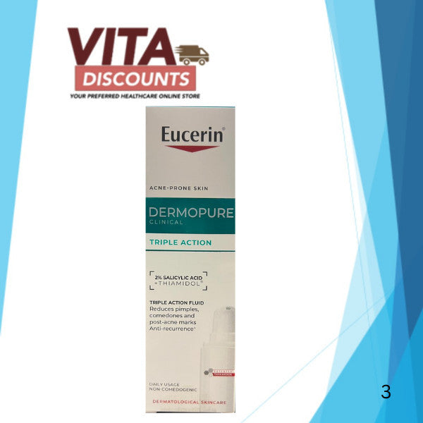 Eucerin Dermopure Clinical Triple Action (40ml) [Exp 05/2028]