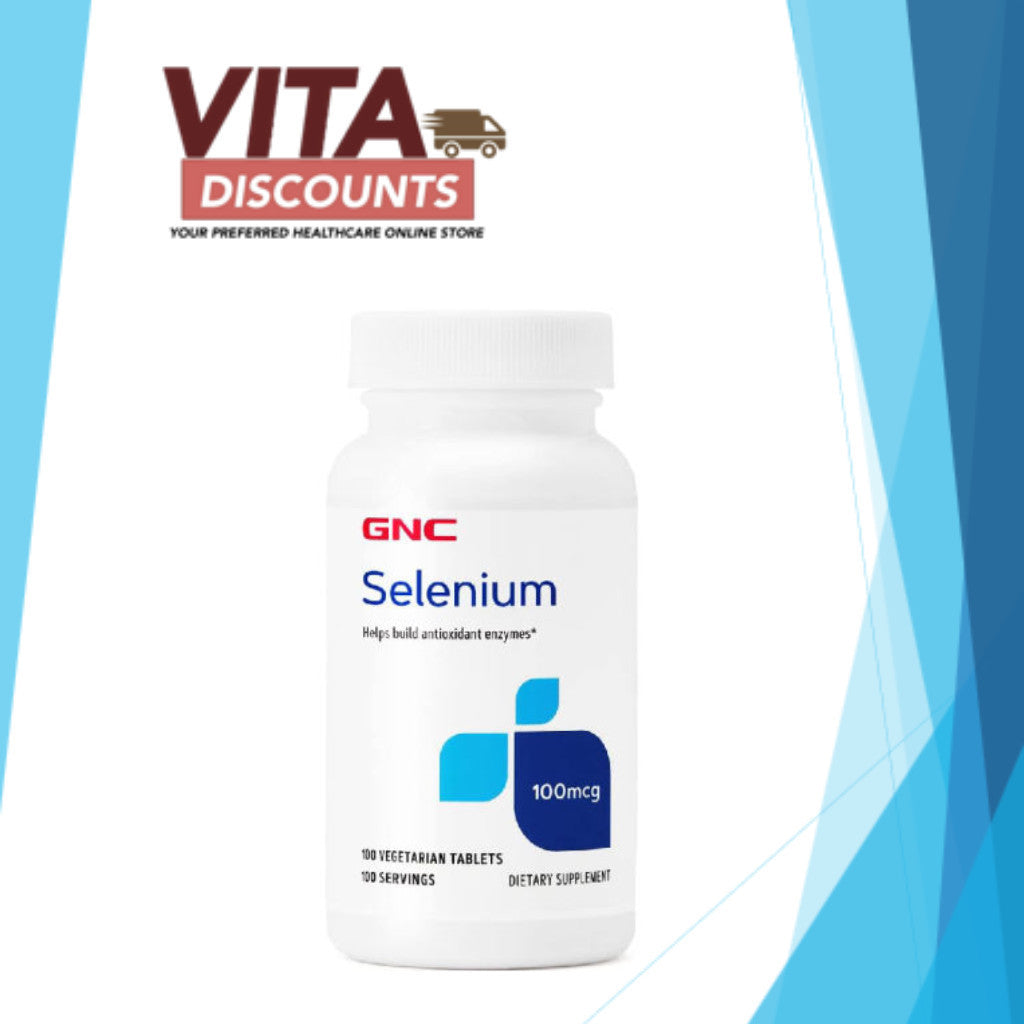 Gnc Selenium 100mcg Vtabs (100's)