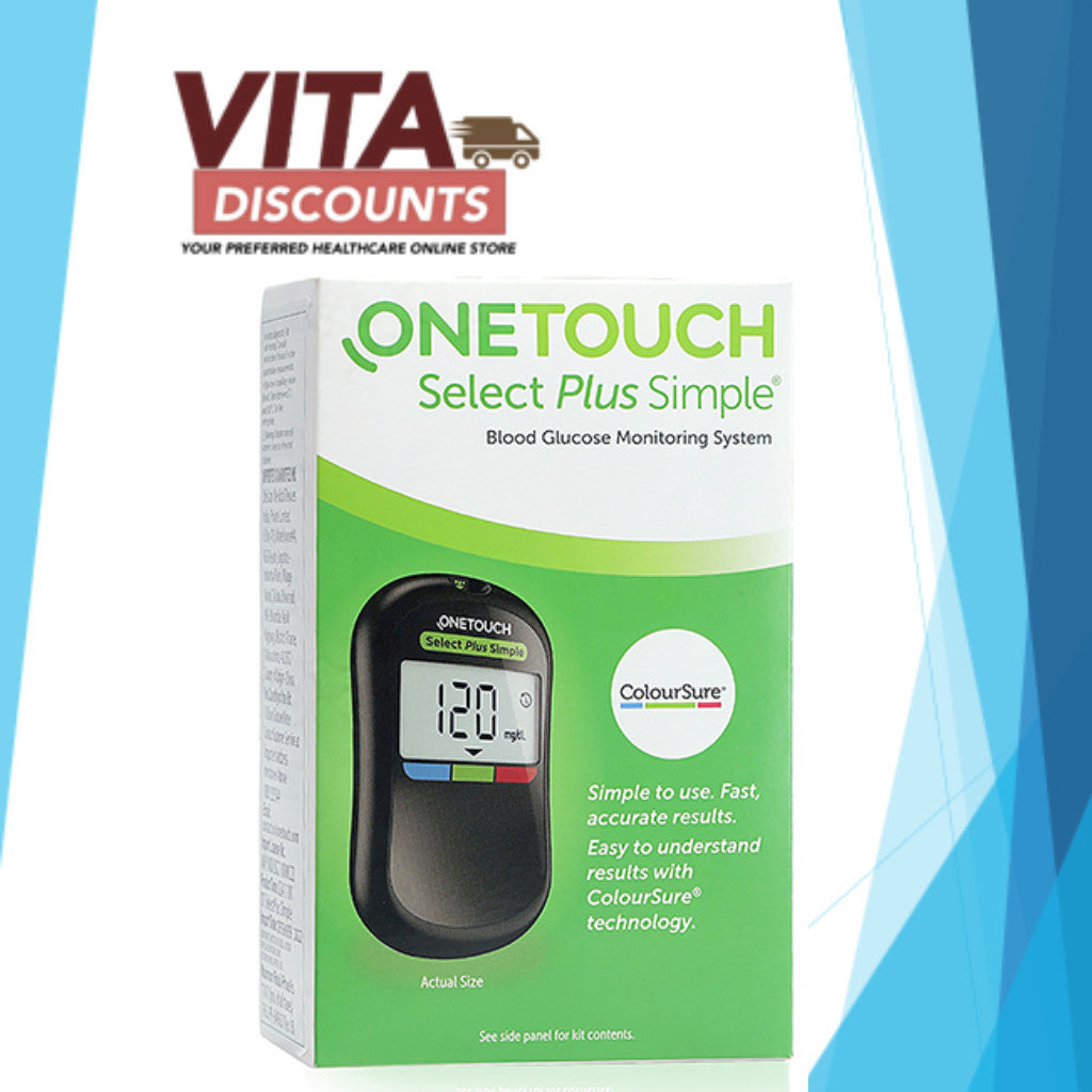 One Touch Select Plus Simple Glucose Monitoring System Meter Only [Exp 07/2027]