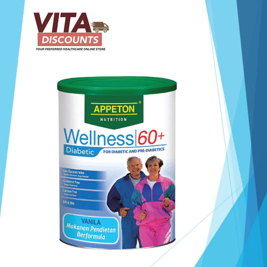 Appeton Wellness 60+ Diabetic Powder (900g) [Exp 06/2027]