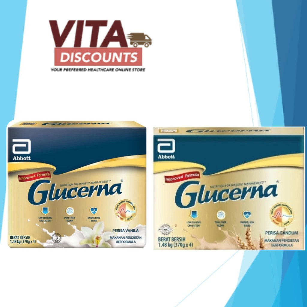 Glucerna Triple Care Powder - Vanilla/Wheat (1.48kg) [Exp 02/2028]