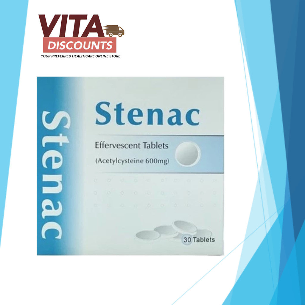 Stenac 600mg Tabs (30's) [Exp 04/2028]