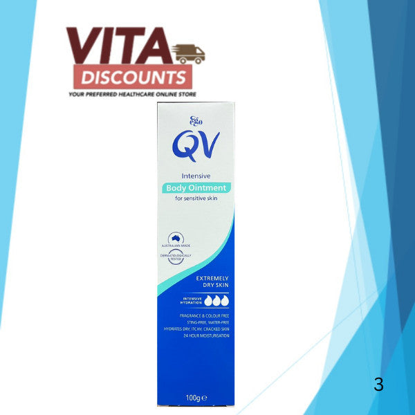 Qv Intensive Body Moisturiser/Ointment (100g) [Exp 07/2030]