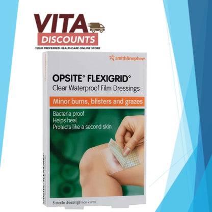 Smith&Nephew Opsite Flexigrid (6 x 7cm x 5's) [Exp 05/2027]