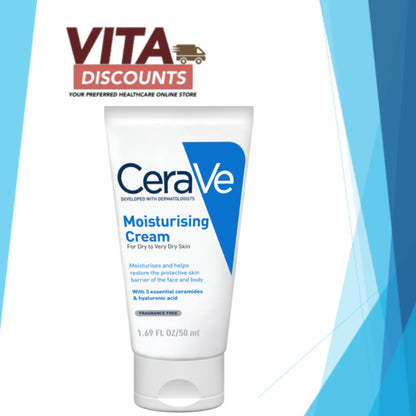Cerave Moisturising Cream (50ml/177ml/454g) [Exp 02/2027]