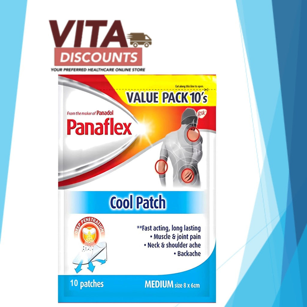 Panaflex Cool Patch Medium Size (10's) [Exp 05/2027]