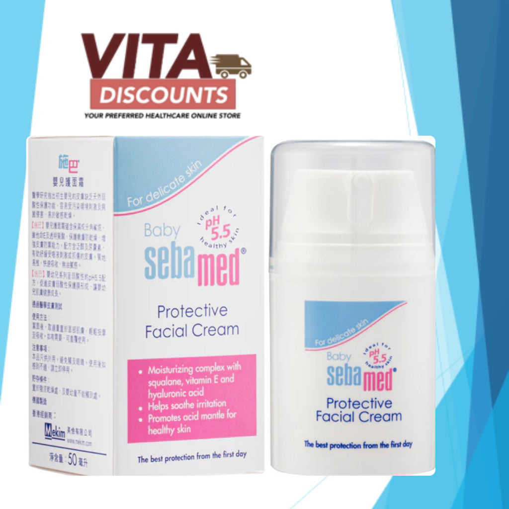 Sebamed Baby Protective Facial Cream (50ml) [Exp 12/2027]