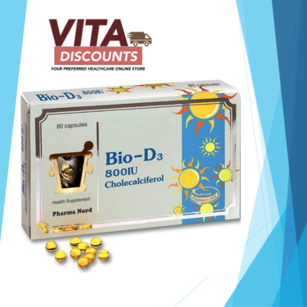 Bio-D3 800Iu Cholecalciferol Caps (80's) [Exp 05/2028]