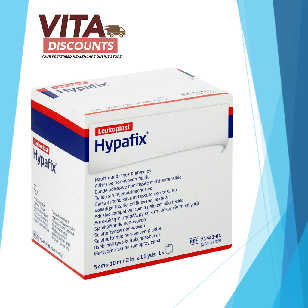 Hypafix Adhesive Non-Woven Fabric (2.5cm/10cm/15cm x 10M) [Exp 05/2027]