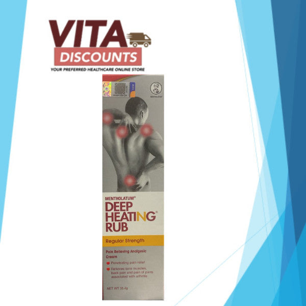 Mentholatum Deep Heating Rub - Regular/Extra Strength (35.4g/94.4g) [Exp 07/2028]