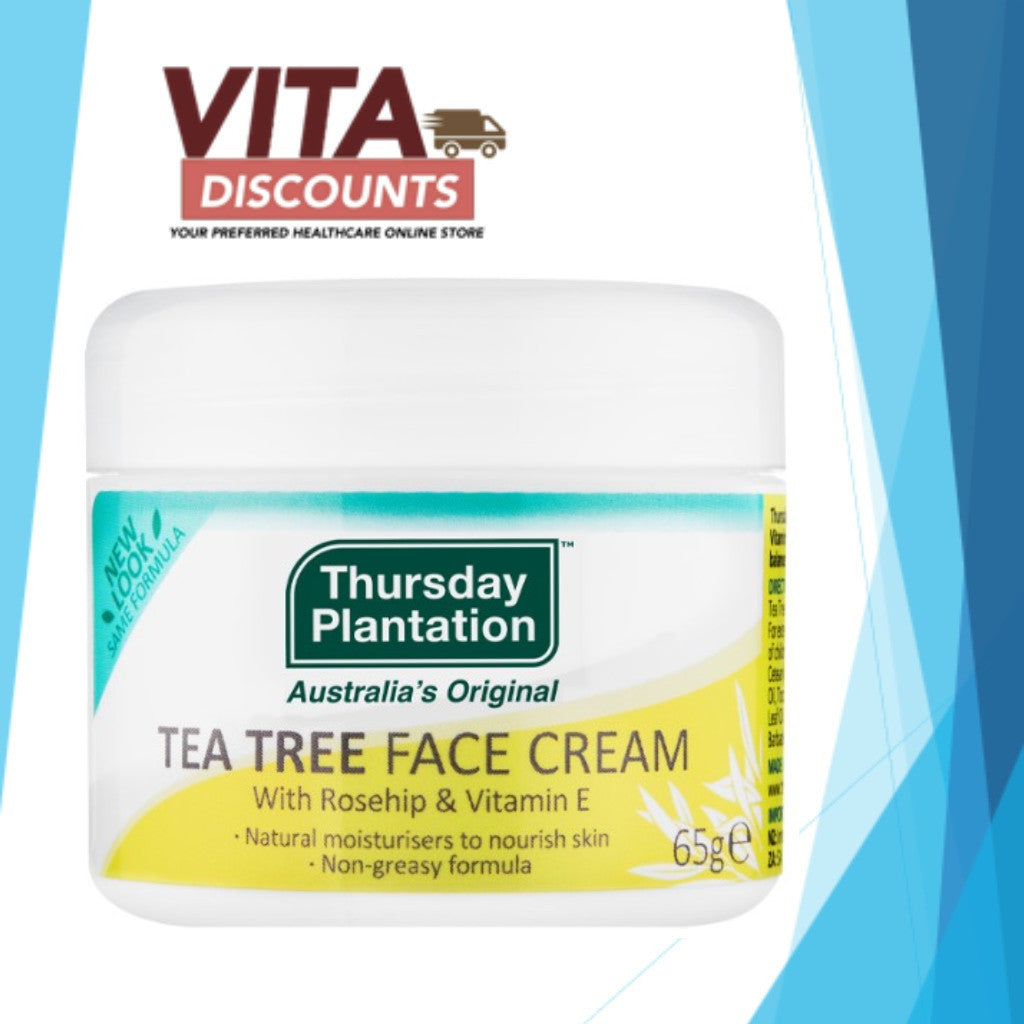 Thursday Plantation Tea Tree Face Cream (65g) [Exp 01/2028]