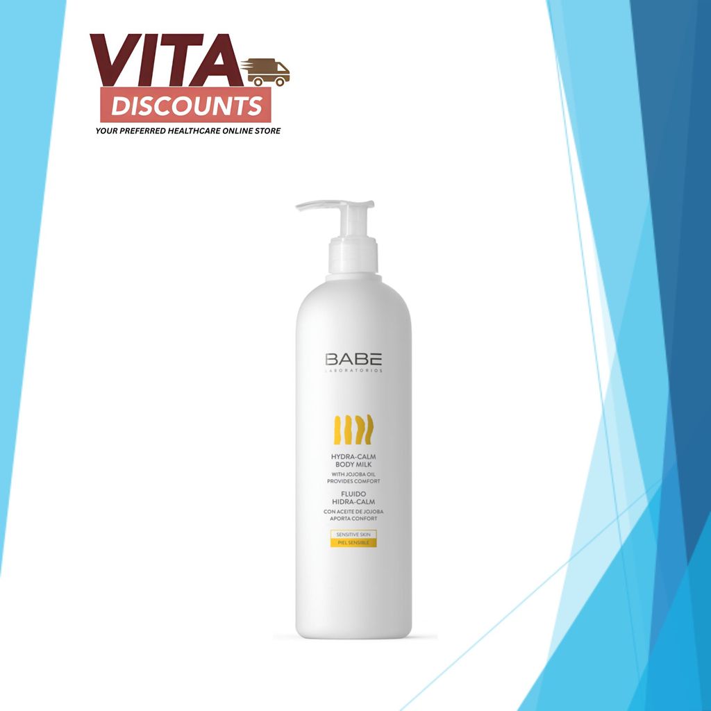 Babe Laboratorios Hydra-Calm Body Milk (500ml) [Exp 02/2027]