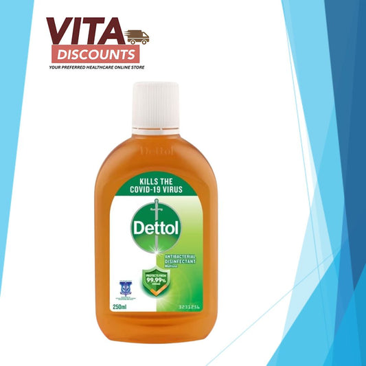 Dettol Liquid (250ml) [Vitadiscounts Official Store]