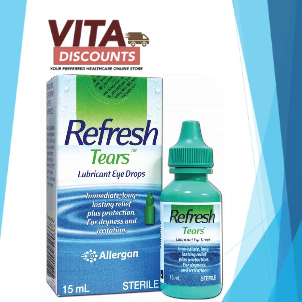 Refresh Tears Eye Drops (15ml x 1/3 Pack) [Exp 06/2027]