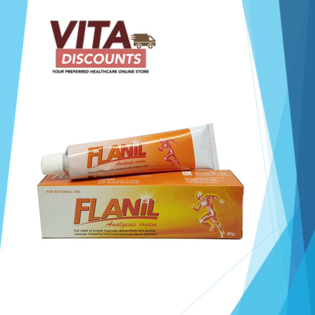 Flanil Analgesic Cream (60g) [Exp 08/2027]