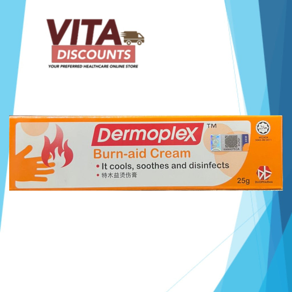 Dermoplex Burn-Aid Cream (25g) [Exp 02/2028]