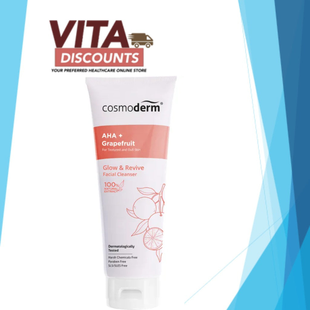 Cosmoderm Facial Cleanser - Glow & Revive/Hydrate & Nourish/Balance & Treat (100ml) [Exp 02/2027]