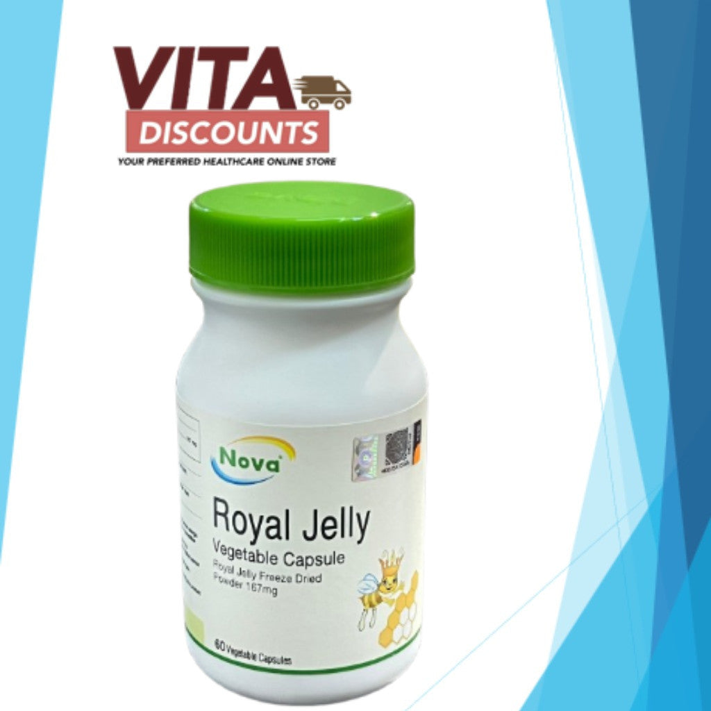 Nova Royal Jelly Vcaps (60's) [Extra 1 Gift]