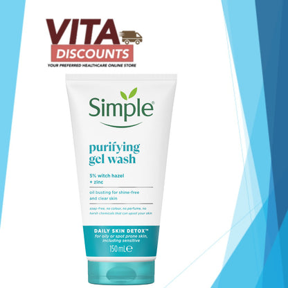Simple Purifying Gel Wash (150ml) [Exp 10/2027]