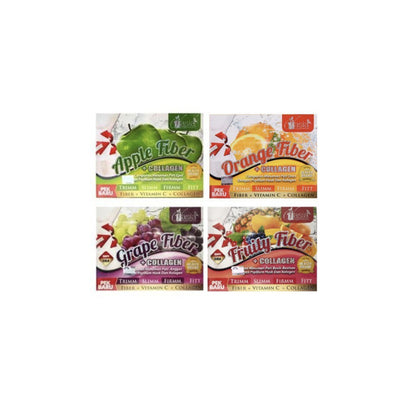 Vasia Fiber+Collagen - Orange/Apple (15g x 10's) [Exp 04/2027]