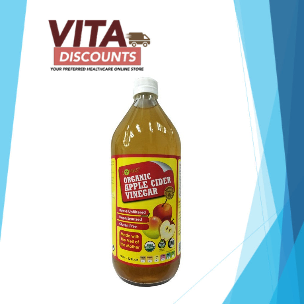 Lohas Organic Apple Cider Vinegar (946ml) [Exp 11/2028]