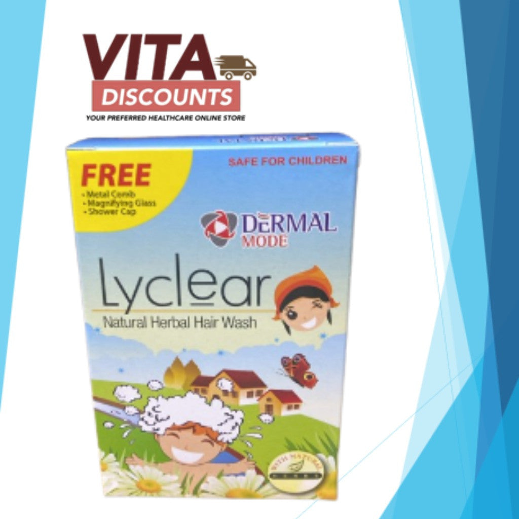 Dermalmode/Vitamode Lyclear Natural Herbal Hair Wash (40ml) [Exp 05/2028]