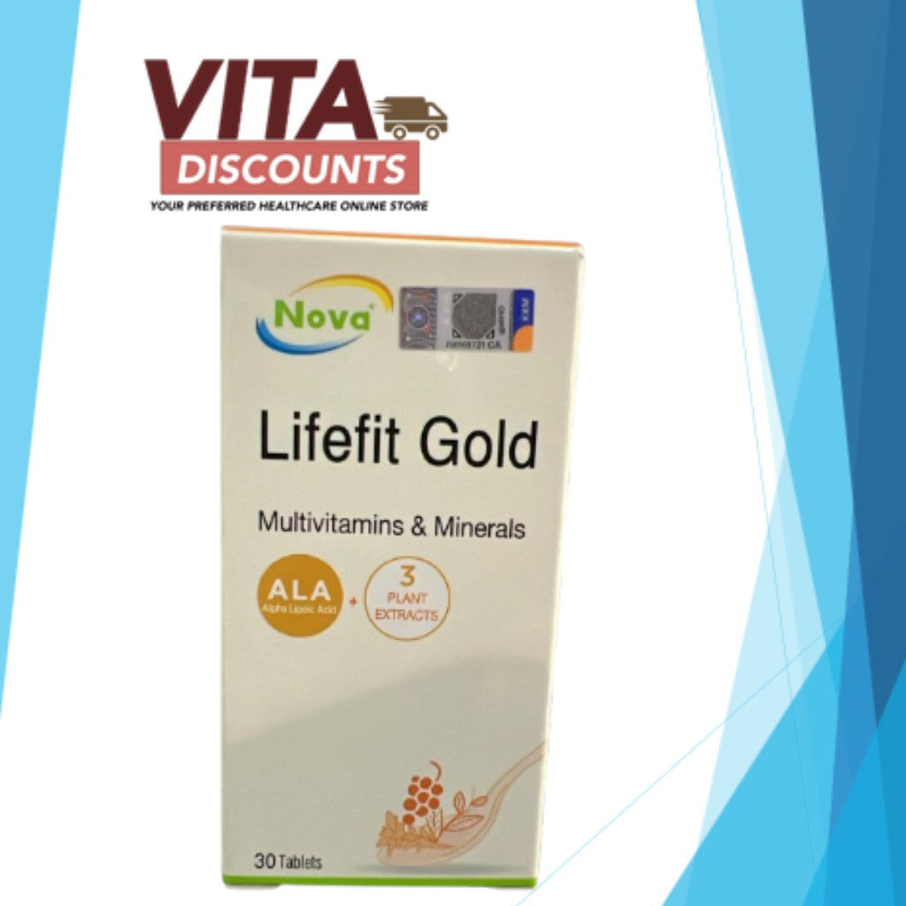 Nova Lifefit Gold Tabs (30's) [Exp 12/2027]  [Extra 1 Gift]