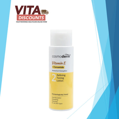Cosmoderm Vitamin E Refining Toning Lotion (100ml)