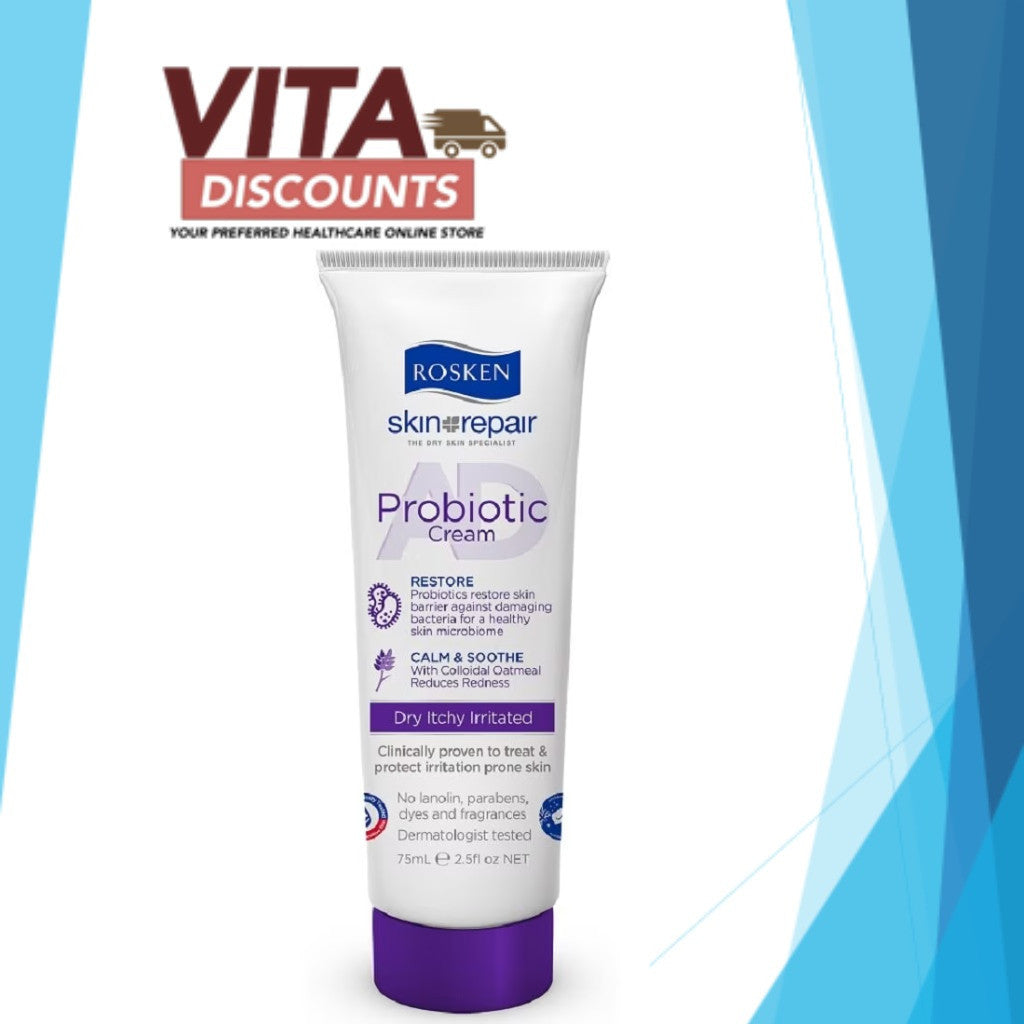 Rosken Skin Repair Probiotic Cream (75ml) [Exp 06/2027]