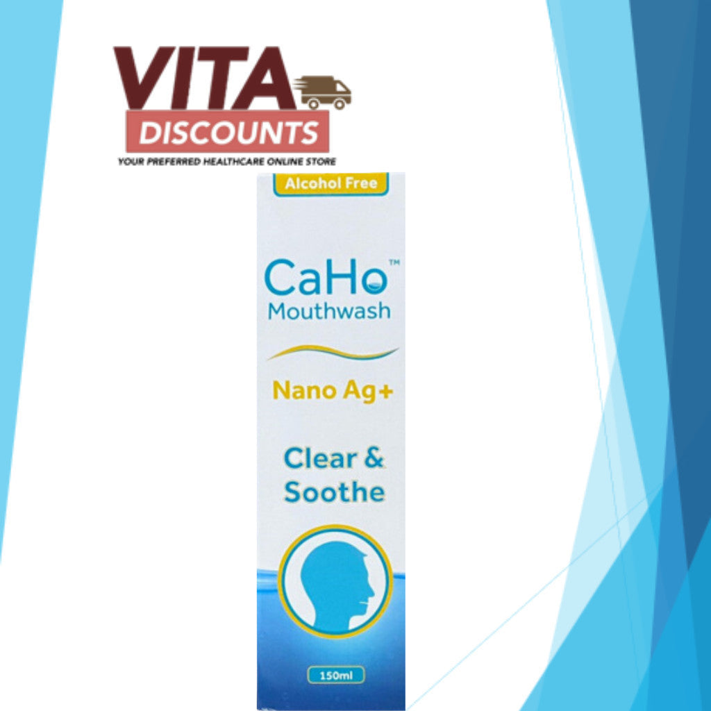 Caho Mouthwash Nano Ag+ Clear & Soothe (150ml)