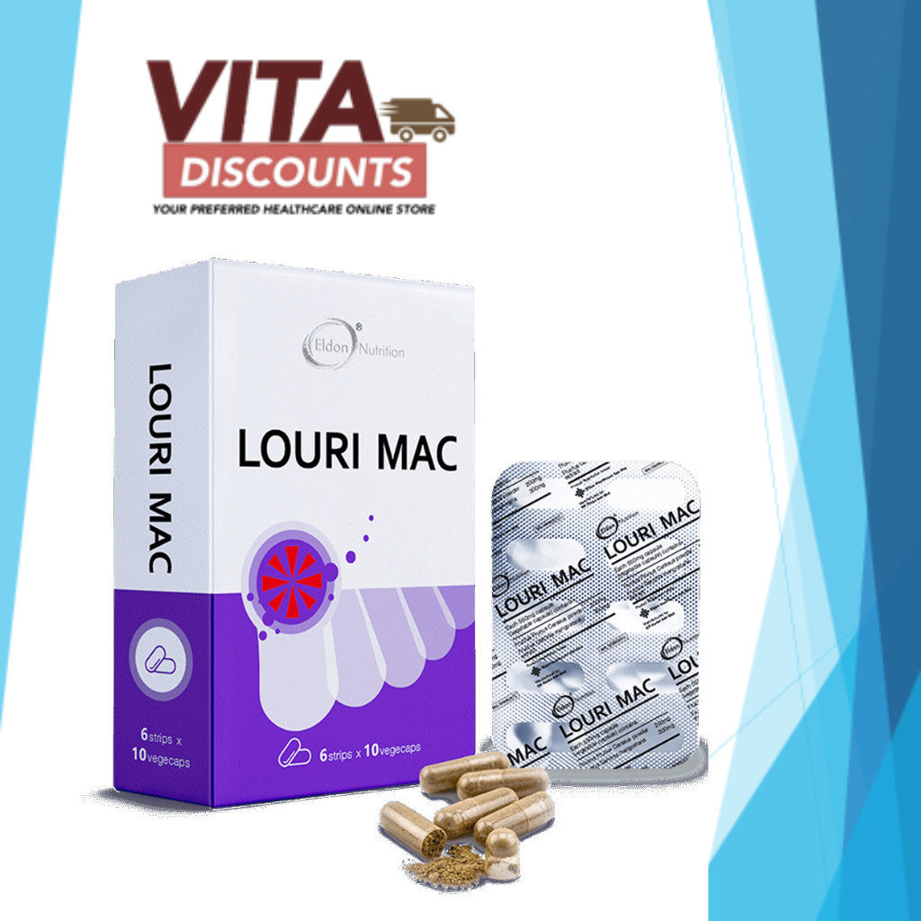 Eldon Nutrition Louri Mac Vcaps (60's) [Extra 2 Gift]