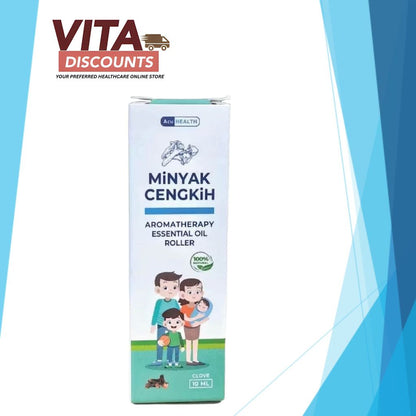 Acuhealth Minyak Cengkih Aromatherapy Roller (10ml)