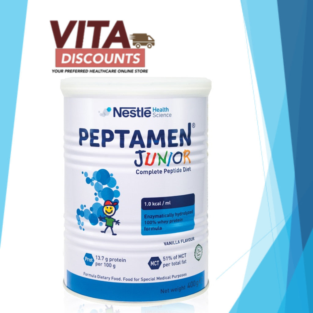 Peptamen Junior Complete Peptide Diet Powder (400g) [Exp 03/2027]