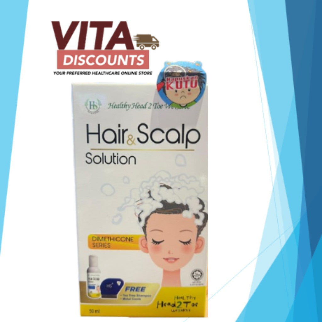 Hs Hair & Scalp Solution (50 + 50ml) [Exp 12/2027]