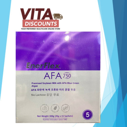 Enerflex Afa 750 Powder (20g x 15's) [Exp 09/2027]