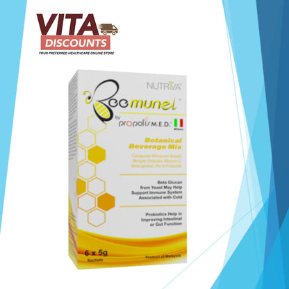Nutriva Beemunel Botanical Beverage Mix Powder (5g x 6's)