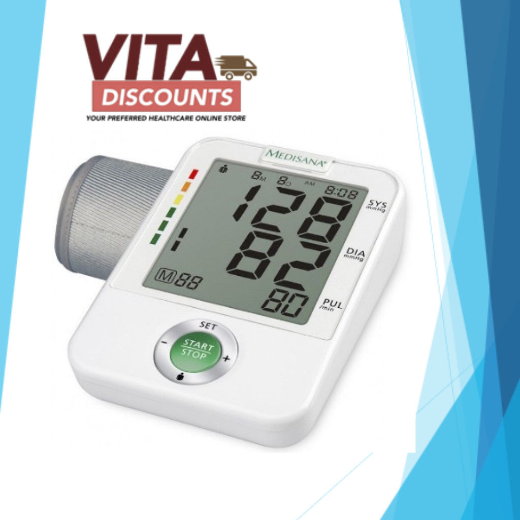 Medisana Upper Arm Blood Pressure Monitor Bu A50 Including Adaptor