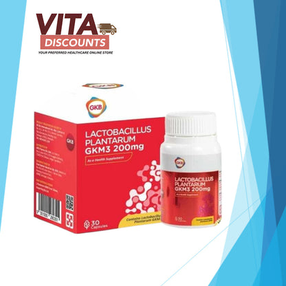 Gkb Lactobacillus Plantarum Gkm3 200mg Caps (30's) [Exp 06/2027]