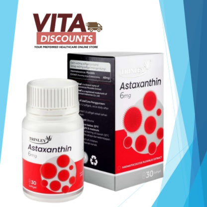 Trinley Astaxanthin 6mg Sgels (30's)
