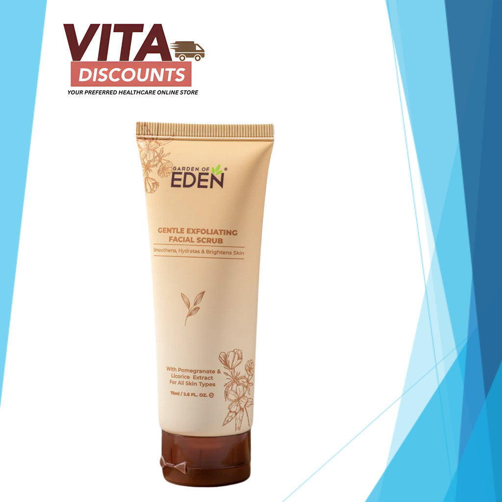 Garden Of Eden Gentle Exfoliating Facial Scrub (75ml) [Exp 03/2027]