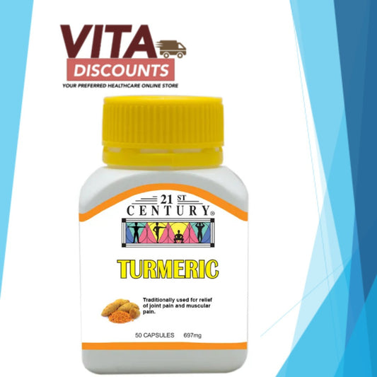 21St Century Turmeric Caps (50's) [Exp 06/2028]