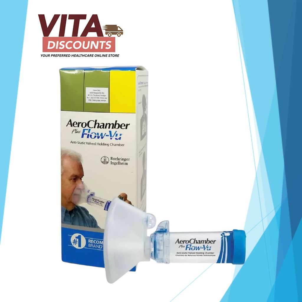 Aerochamber Plus Flow-Vu Adult (1's)
