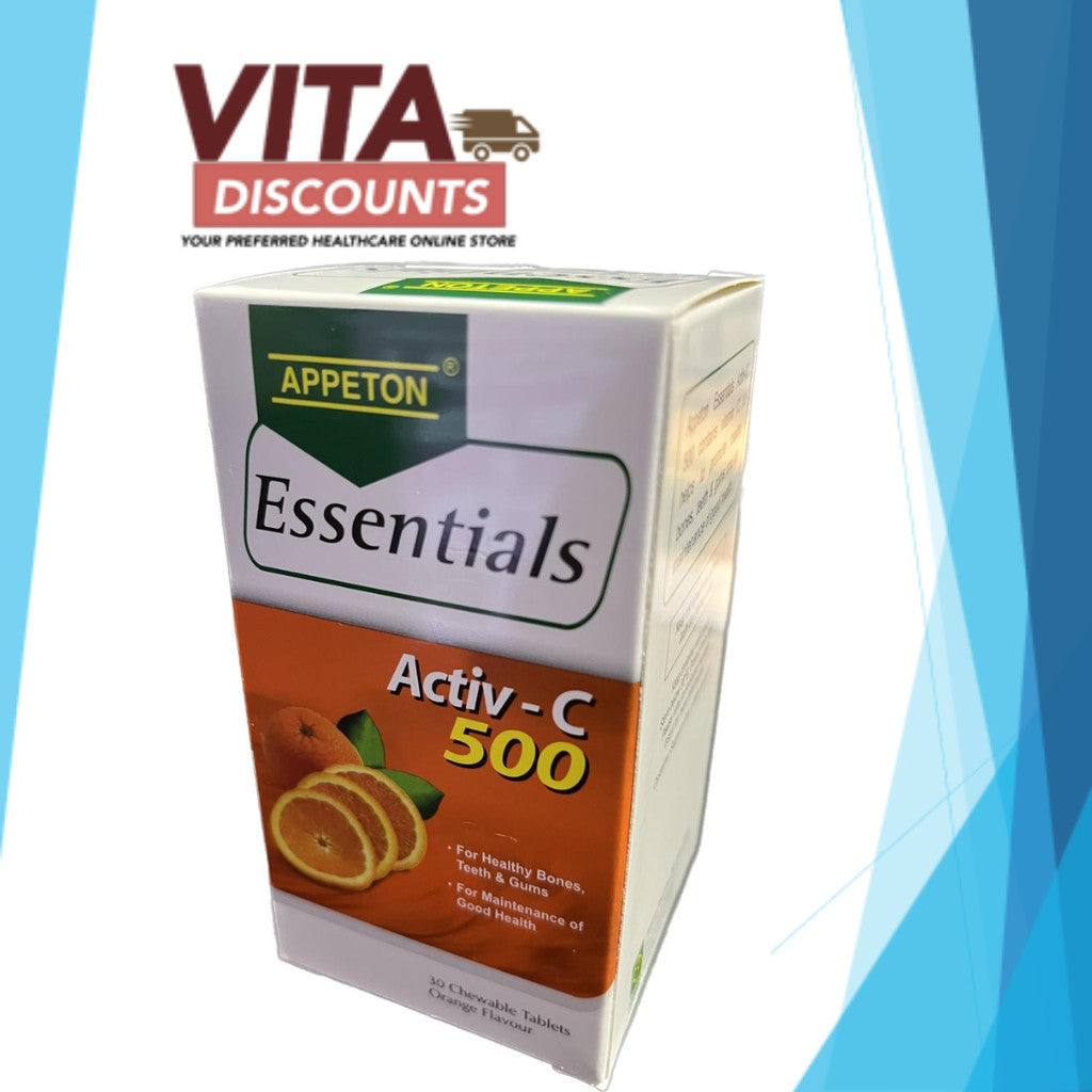 Appeton Essentials Activ-C 500 Ctabs (30's)