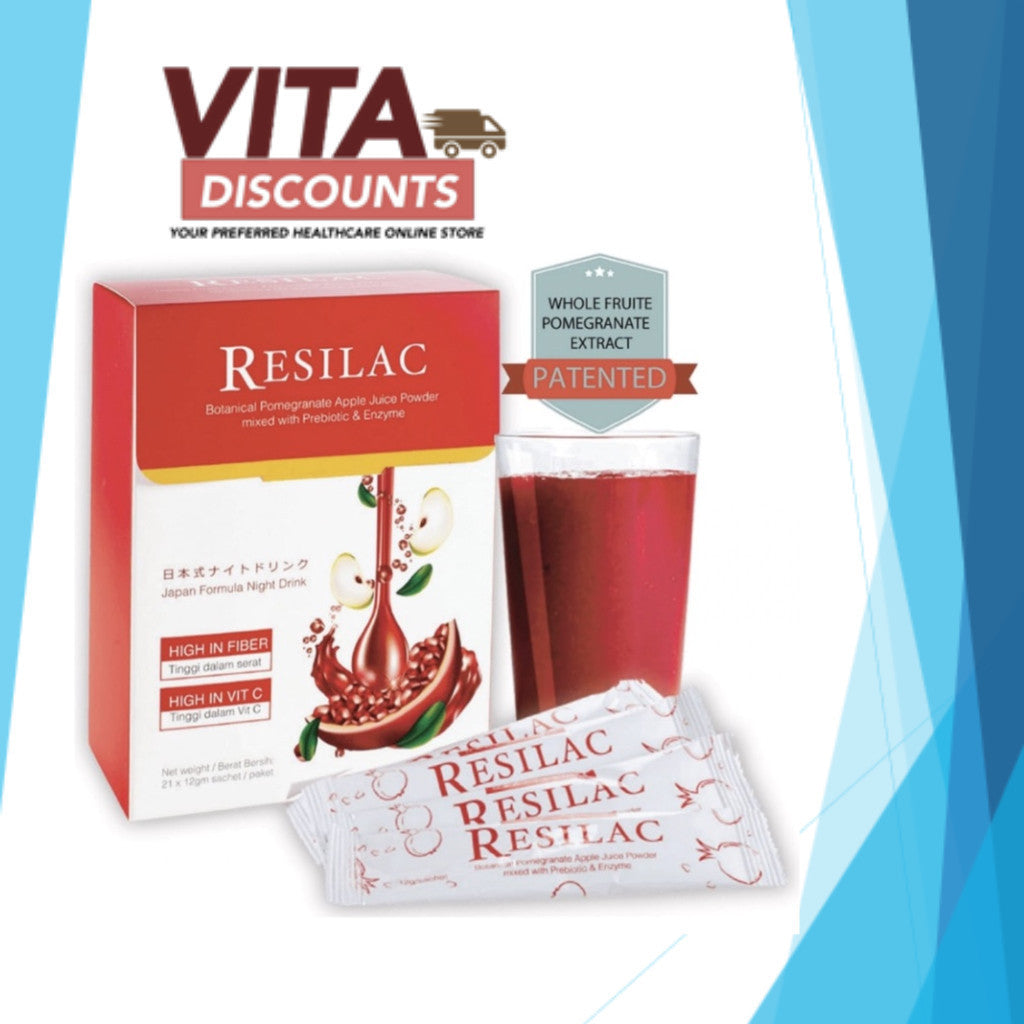 Resilac Powder (12g) (21's) Pack-Of-1/3 [Exp 06/2027]  [Extra 2 Gift]
