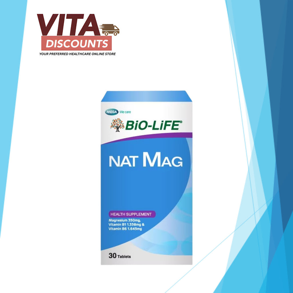 Bio-Life Nat Mag Tabs Single Bottle (30's) [Exp 04/2027]